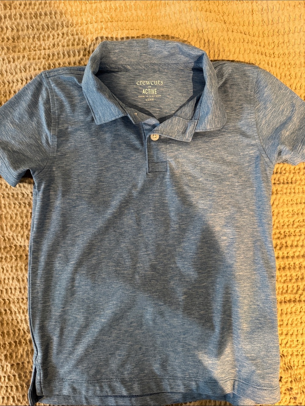 Crewcuts Heather Blue Boys' Polo Shirt